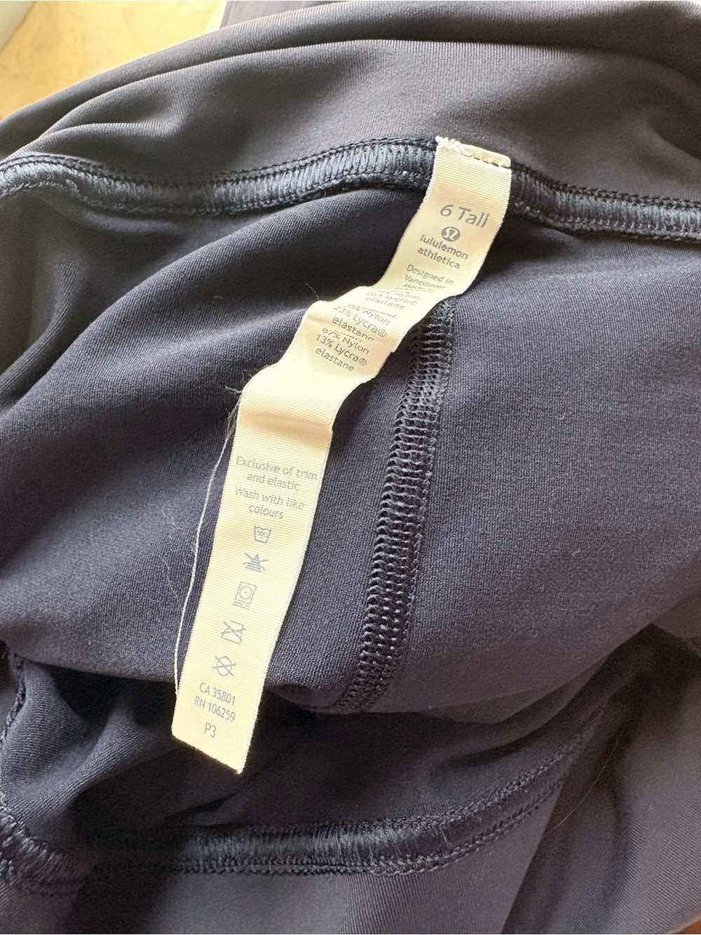 Lululemon Pleated Athletic Skort Dark Navy – Size 6 Tall - Picture 7 of 7